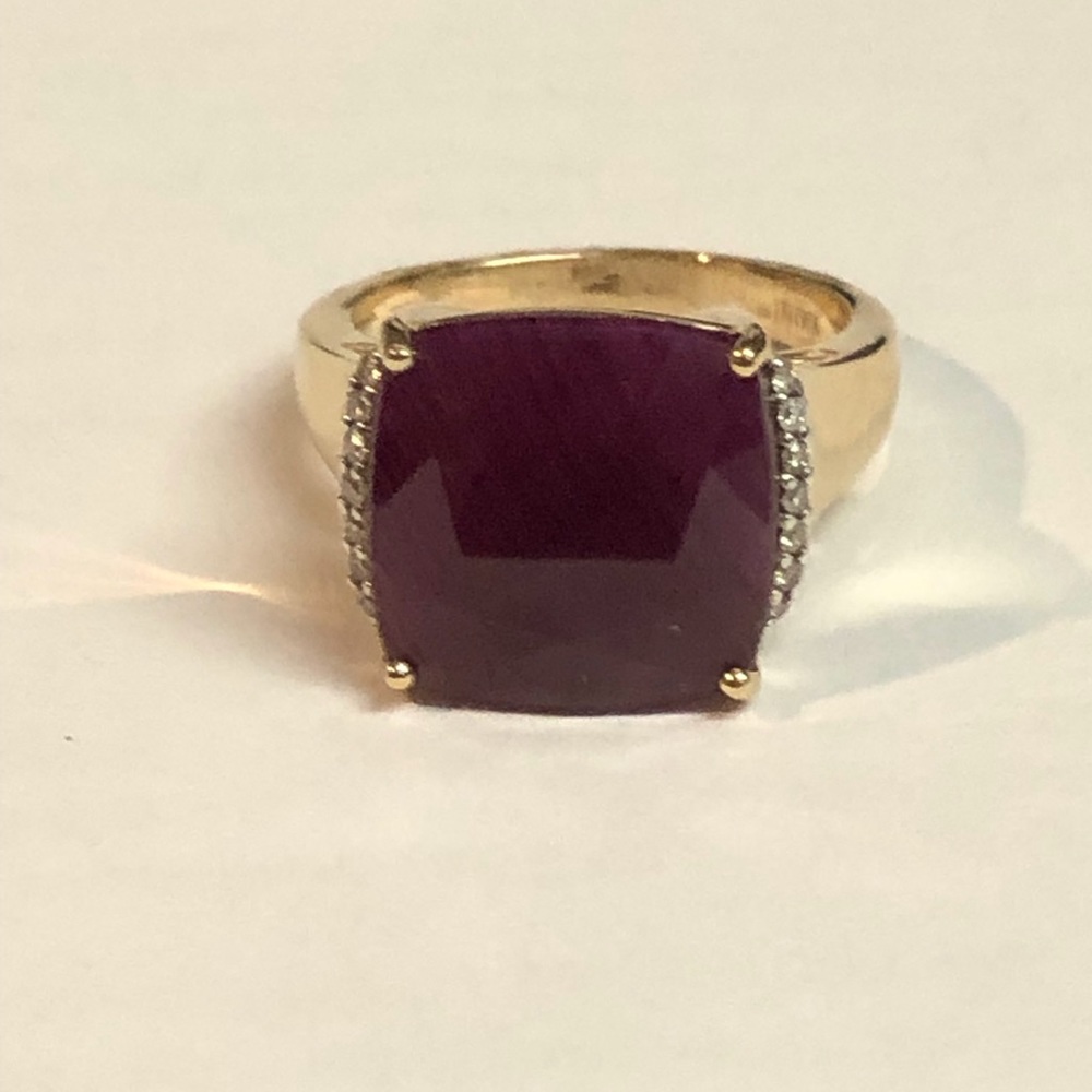 Ruby And Diamond Ring - image 3